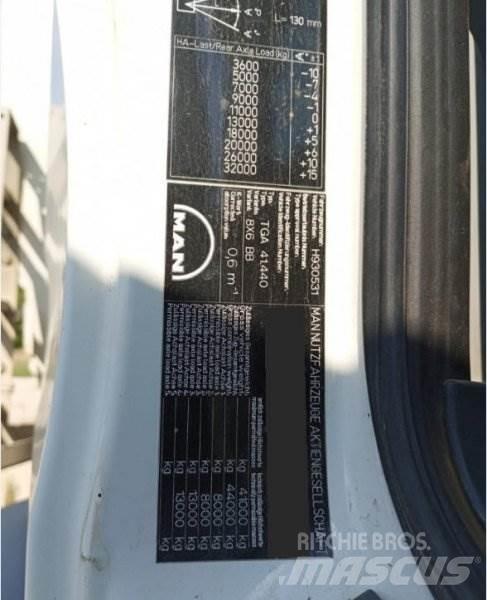 MAN TGA 41.440 傾卸式卡車
