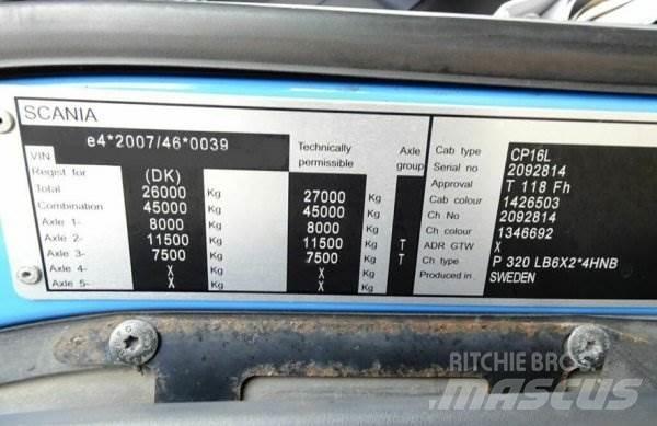 Scania P320 + Effer 起重機卡車