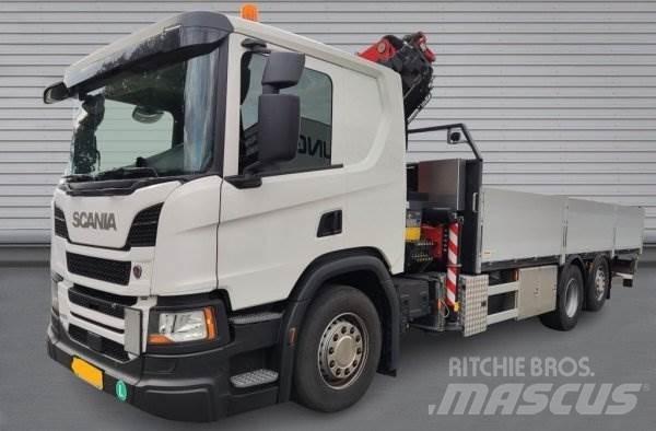 Scania P410 起重機卡車
