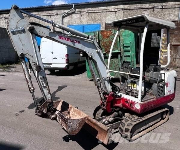 Takeuchi TB 016 小型挖土機/掘鑿機<7t(小型挖掘機)