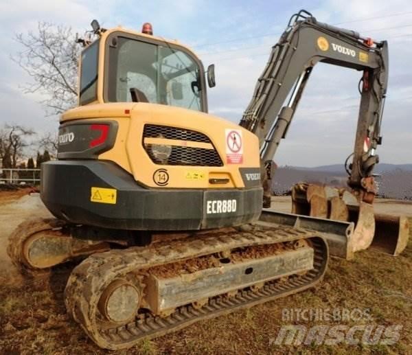 Volvo ECR 88 D 履帶式 挖土機/掘鑿機/挖掘機