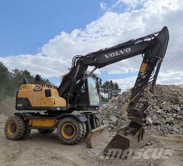 Volvo EW 140 D 旋轉式挖土機/掘鑿機/挖掘機
