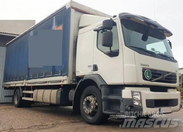 Volvo FE320 平板式/側卸式卡車
