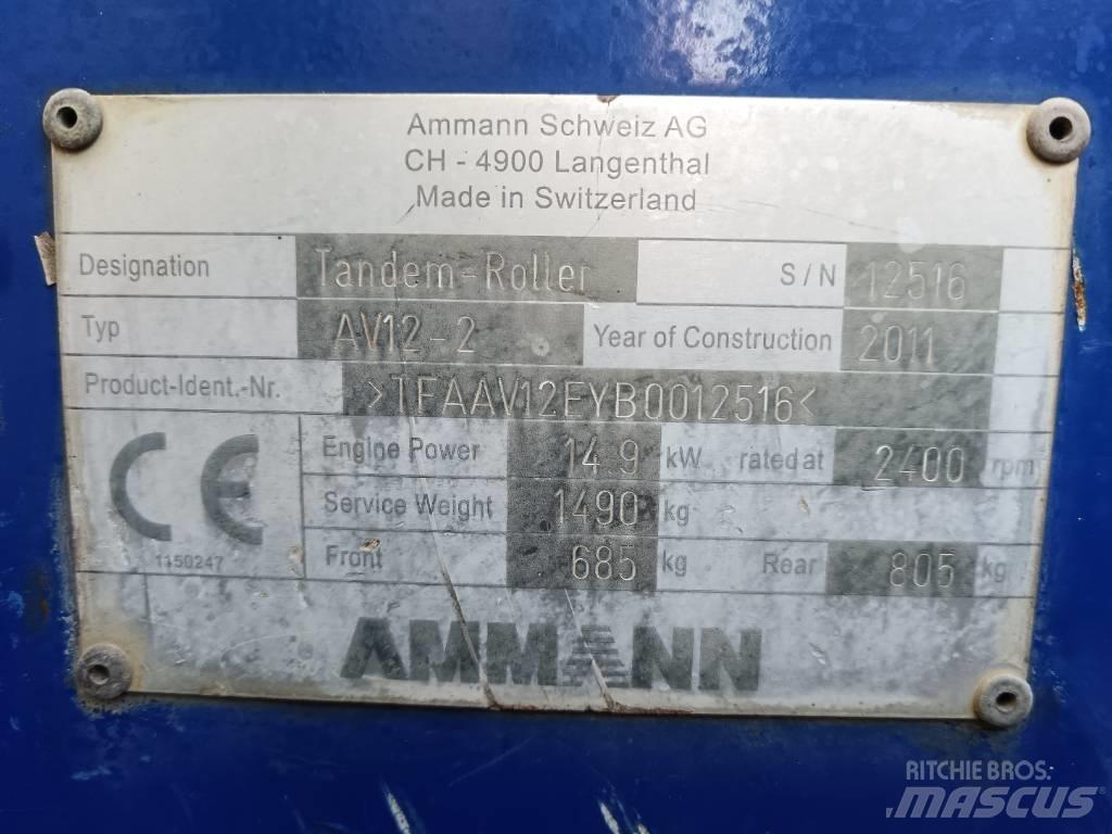 Ammann AV 12-2 雙輪滾壓機