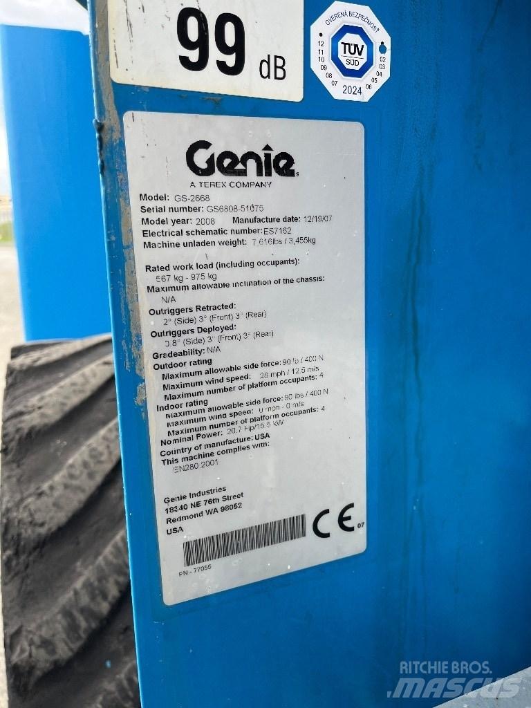 Genie GS 2668 RT 剪式升降機