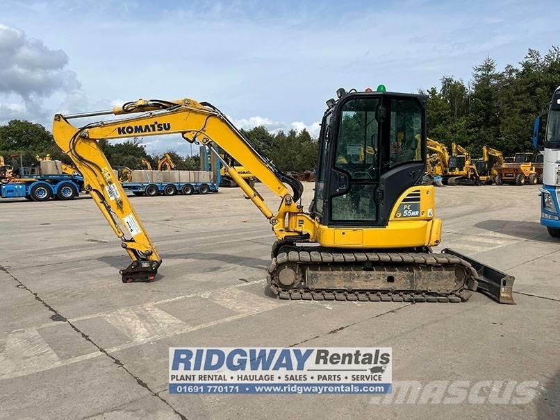 Komatsu PC 55 MR-5 小型挖土機/掘鑿機<7t(小型挖掘機)