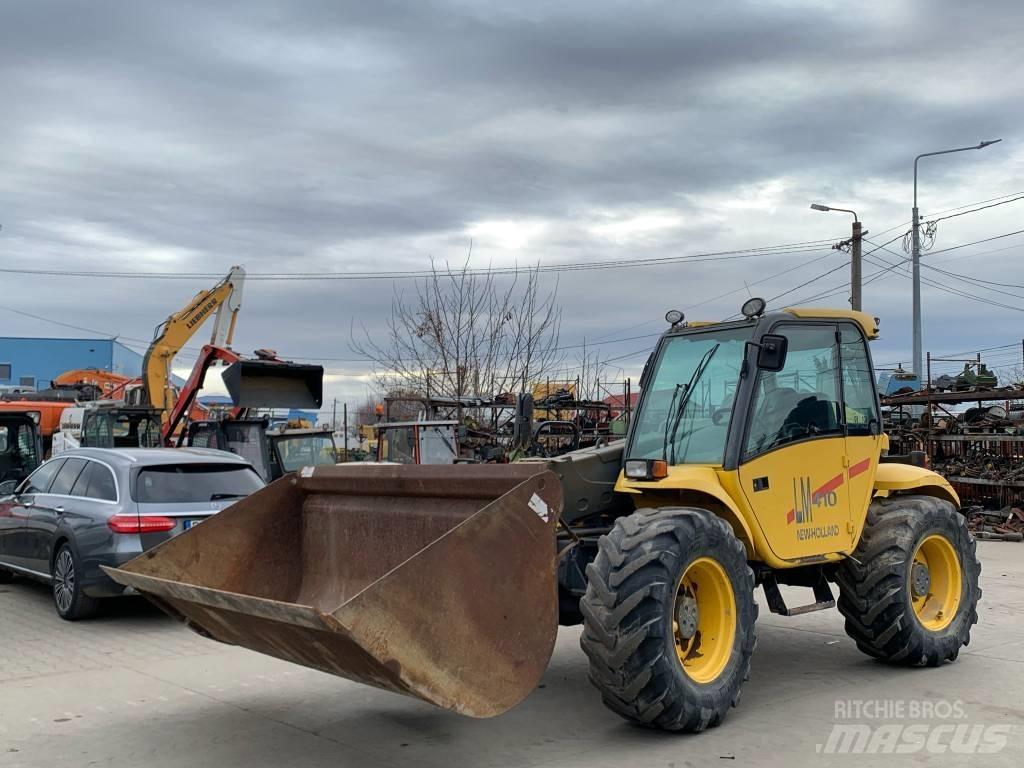 New Holland LM 410 農業用伸縮臂裝載機