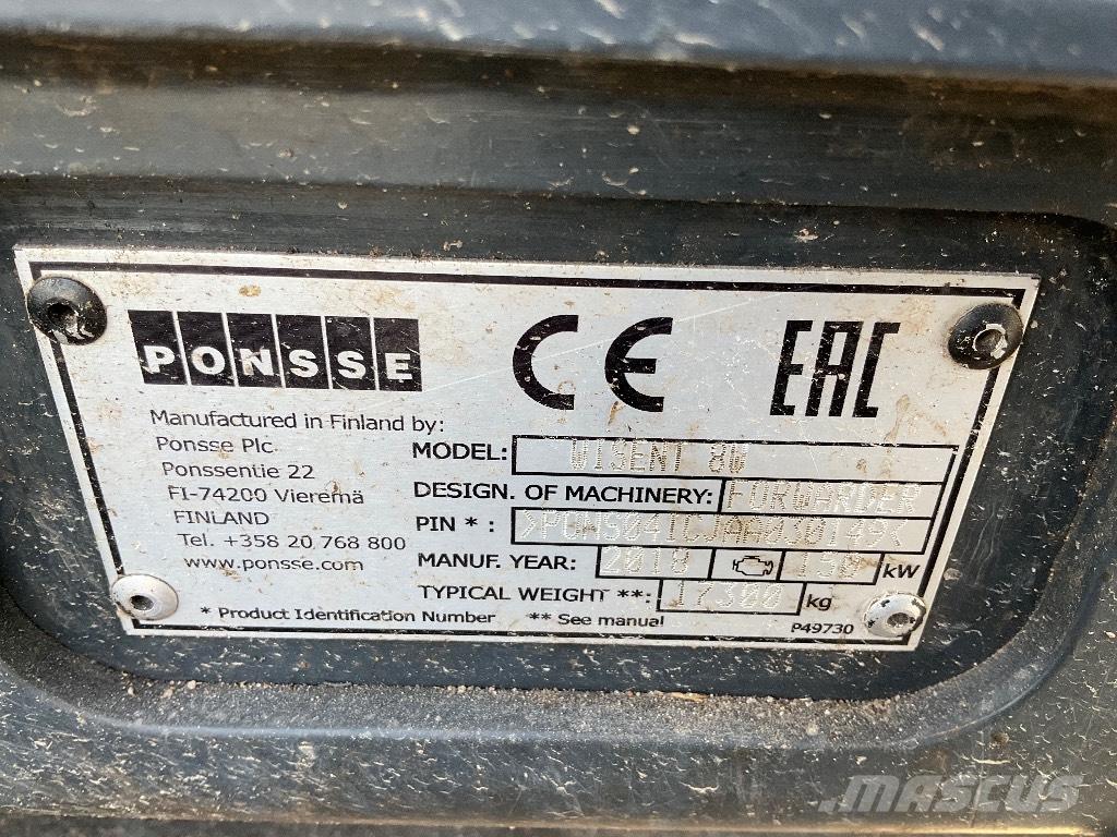 Ponsse WISENT 8W 集運機