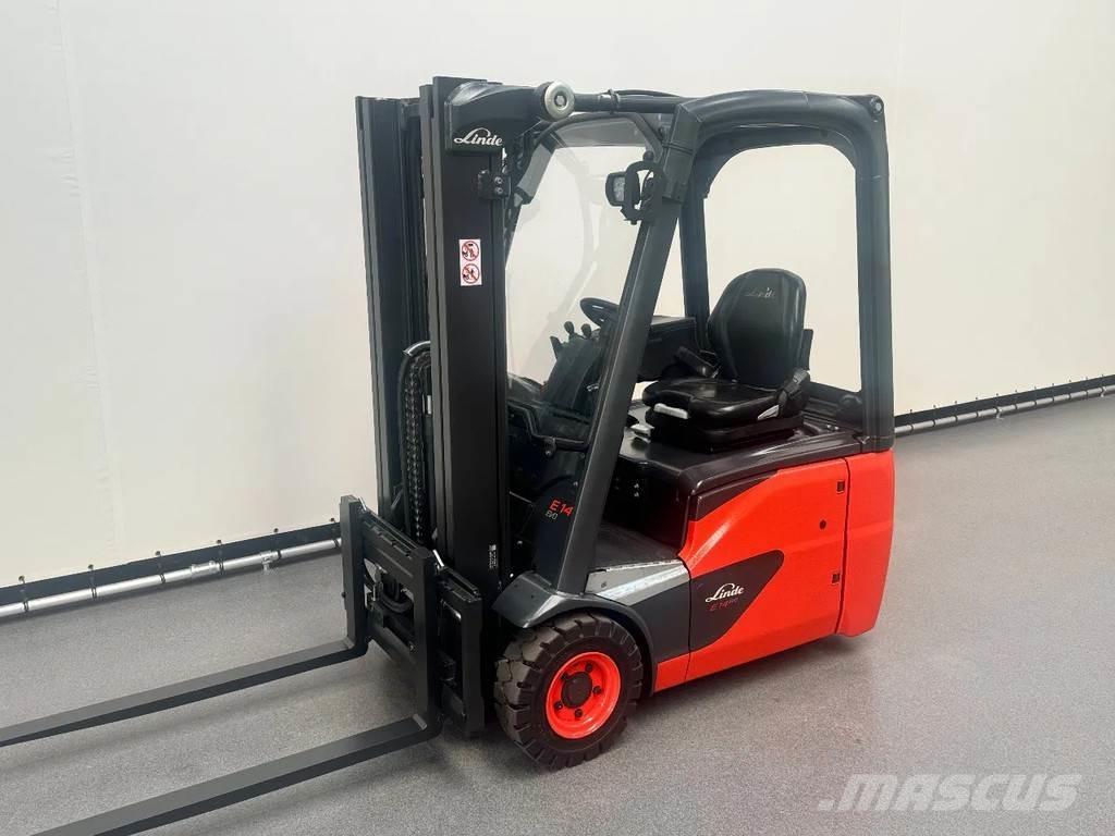 Linde 386 E 14-02 電動堆高機