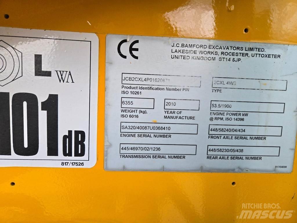 JCB 2CX 輪胎式裝載機