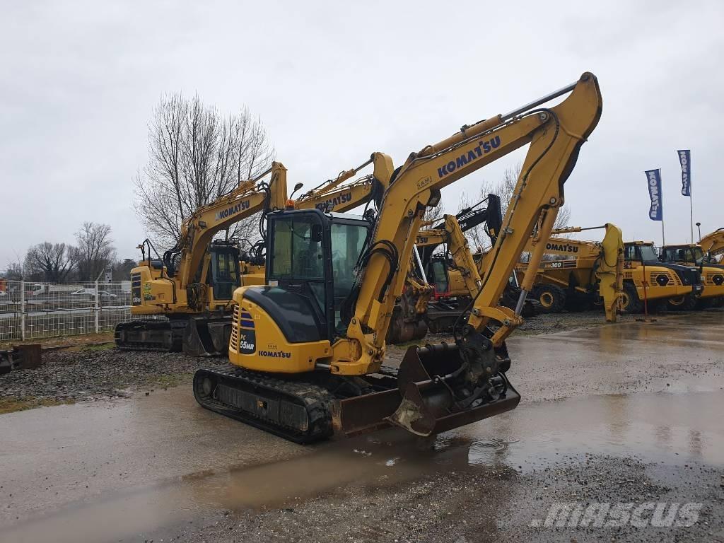 Komatsu PC55MR-5 小型挖土機/掘鑿機<7t(小型挖掘機)