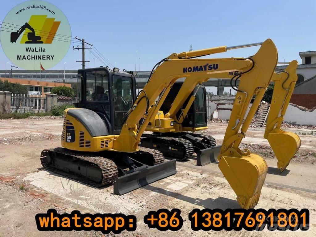 Komatsu PC 55 MR 小型挖土機/掘鑿機<7t(小型挖掘機)
