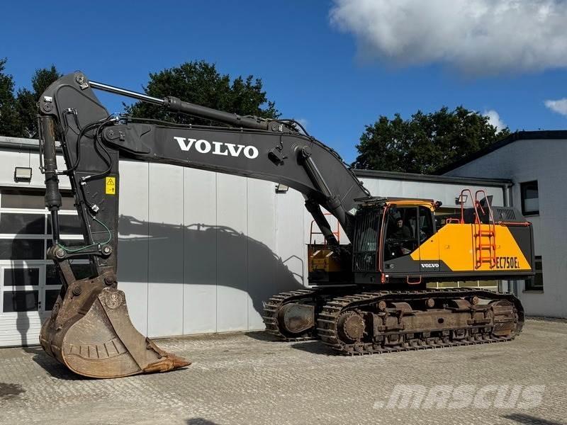 Volvo EC 750 EL 履帶式 挖土機/掘鑿機/挖掘機