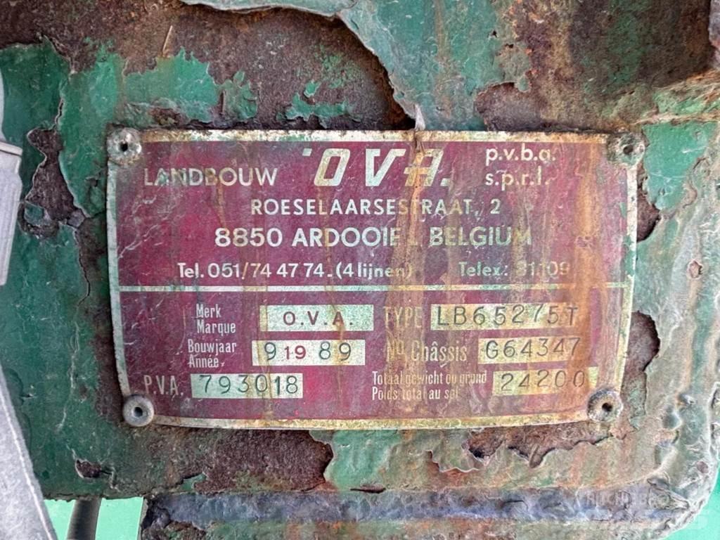OVA LB65275T 自走式飼料採集機