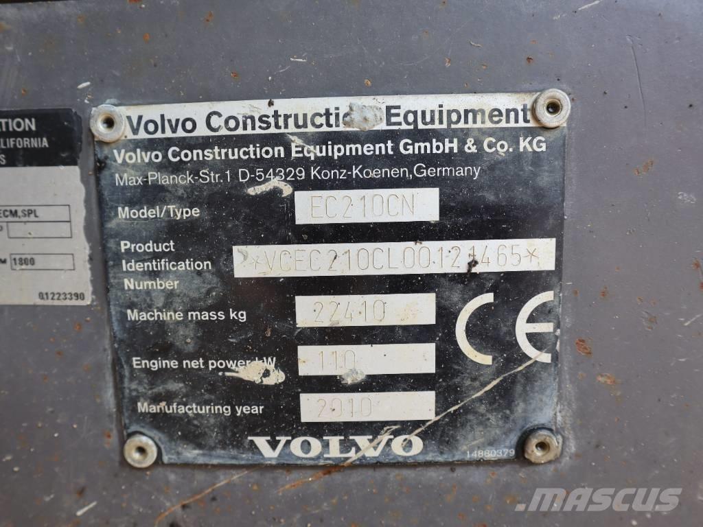 Volvo EC 210 C N 履帶式 挖土機/掘鑿機/挖掘機