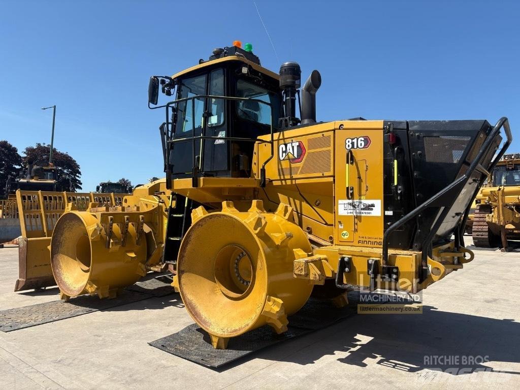 CAT 816 廢棄物壓實機