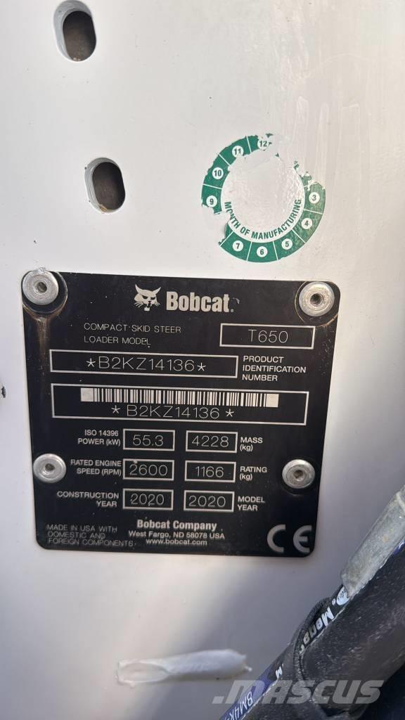 Bobcat T 650 推土機