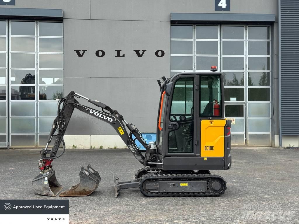 Volvo EC 18 E 小型挖土機/掘鑿機<7t(小型挖掘機)
