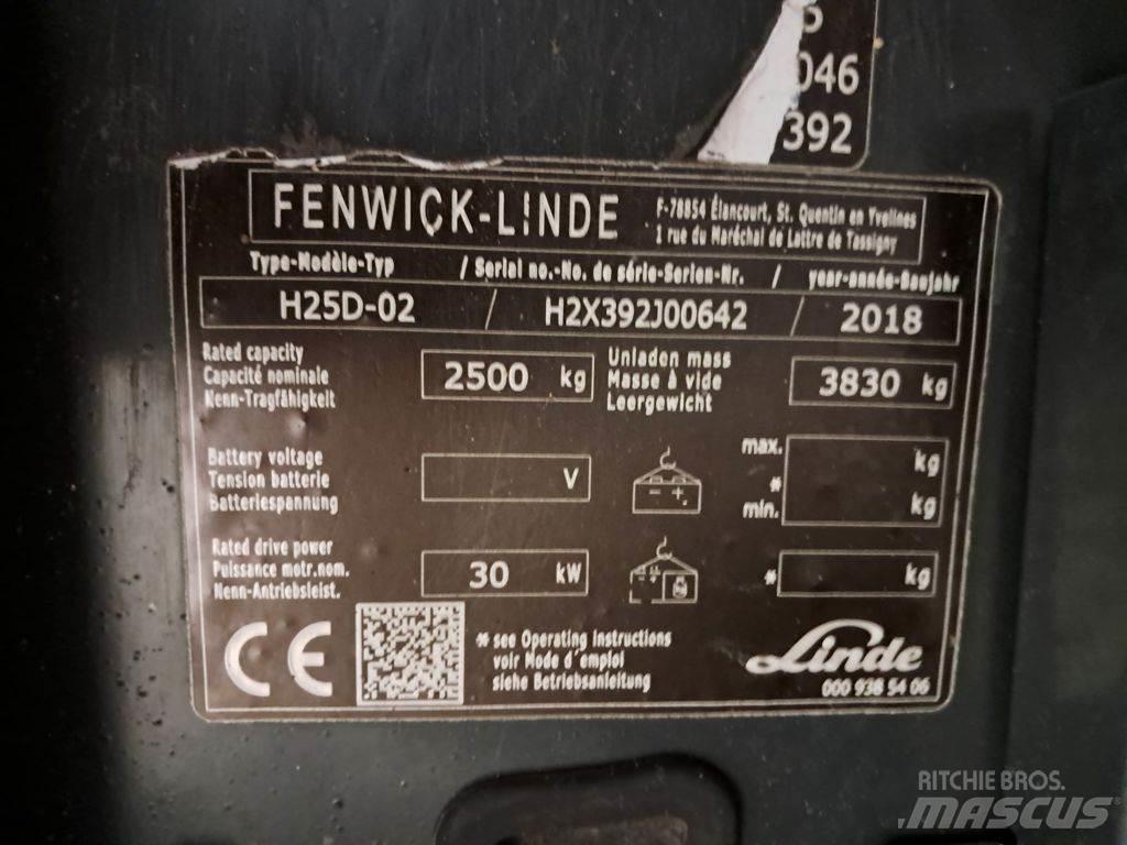 Linde H25D-02 柴油卡車