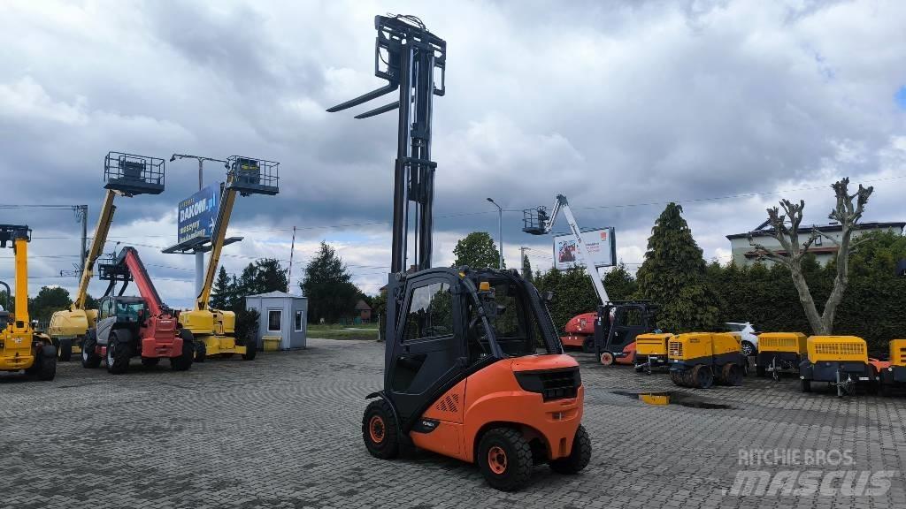 Linde H 25 D 600 柴油卡車
