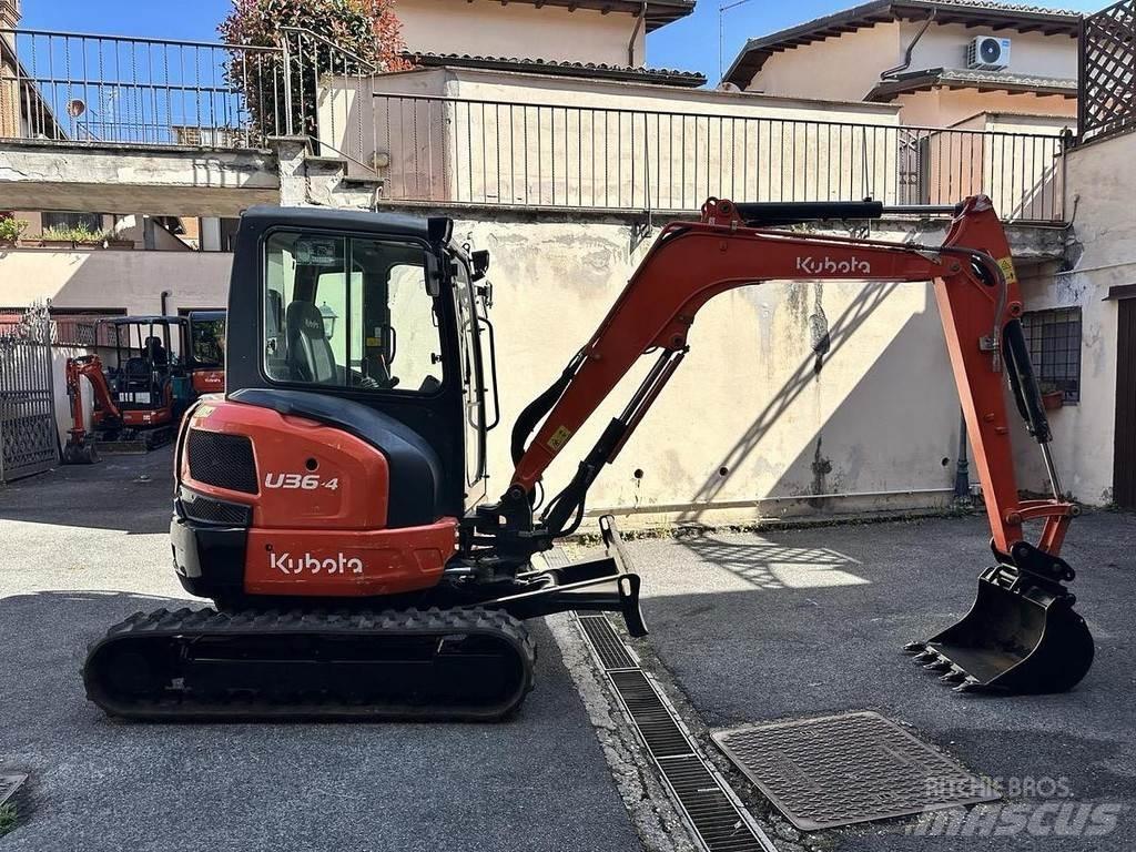 Kubota U36-4 小型挖土機/掘鑿機<7t(小型挖掘機)