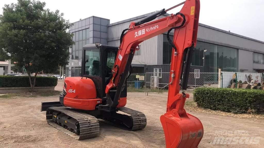 Kubota U 55-4 小型挖土機/掘鑿機<7t(小型挖掘機)