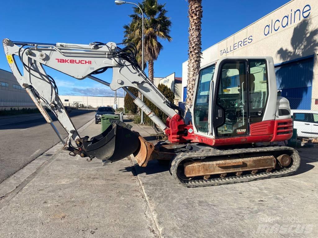Takeuchi TB 290 中型挖土機/掘鑿機/挖掘機 7t-12t