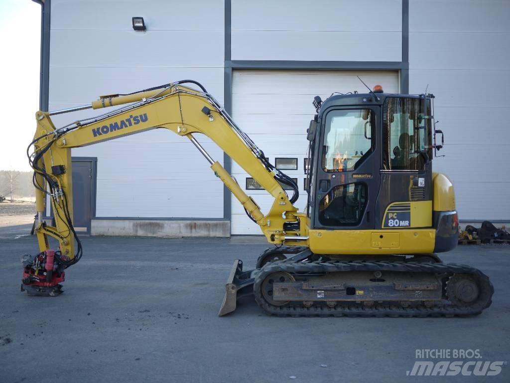 Komatsu PC 80 MR-3 中型挖土機/掘鑿機/挖掘機 7t-12t