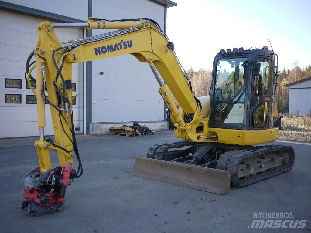 Komatsu PC 80 MR-3 中型挖土機/掘鑿機/挖掘機 7t-12t