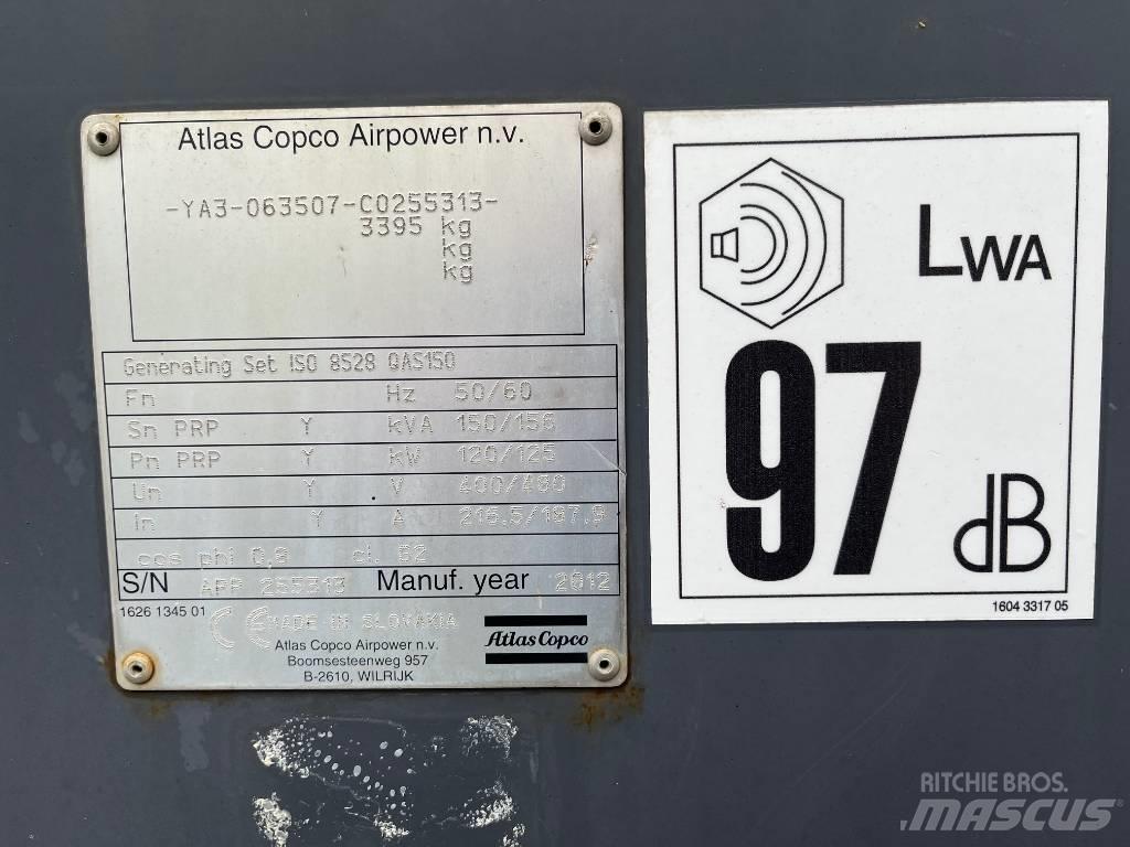 Atlas Copco QAS 150 柴油發電機