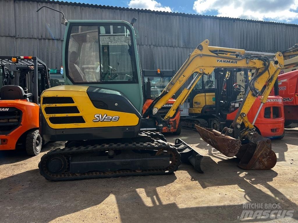 Yanmar SV26 小型挖土機/掘鑿機<7t(小型挖掘機)