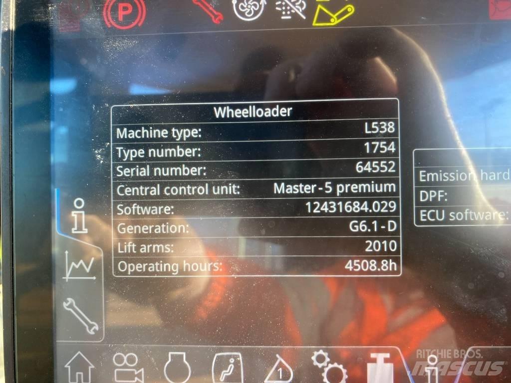Liebherr L 538 輪胎式裝載機