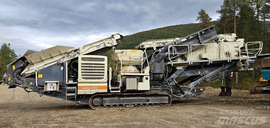 Metso LT 220 D 移動式壓碎機
