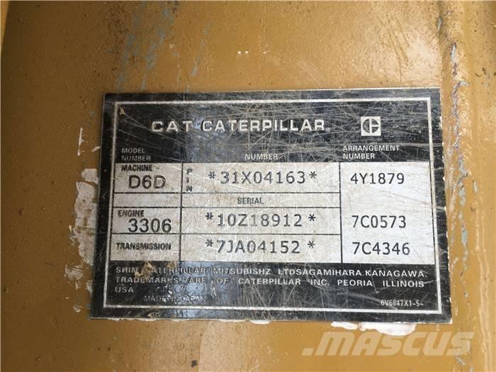 CAT D 6 D 履帶推土機