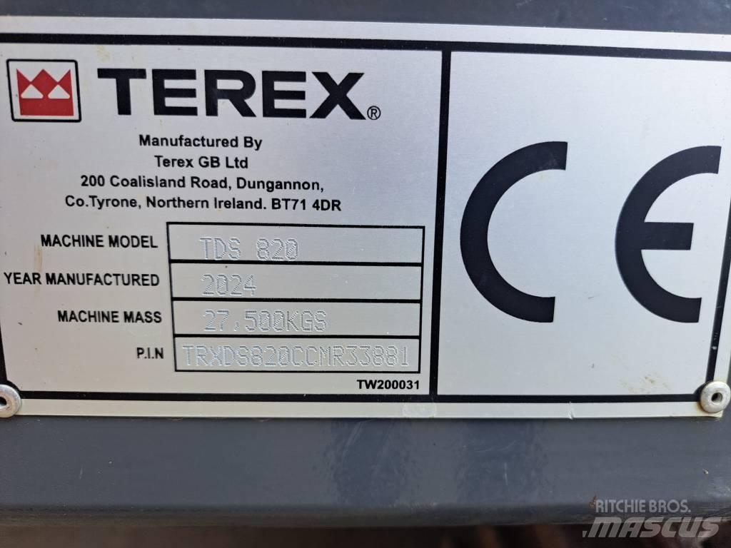 Terex Ecotec TDS 820 廢棄物撕碎機