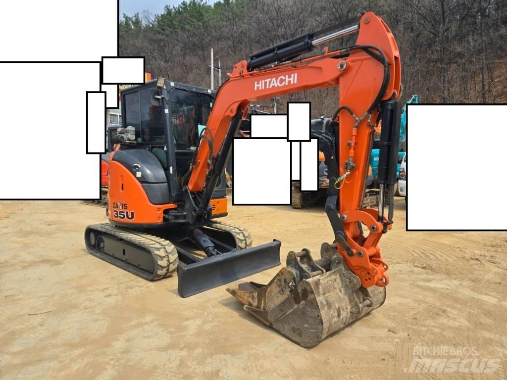 Hitachi ZX 35 小型挖土機/掘鑿機<7t(小型挖掘機)