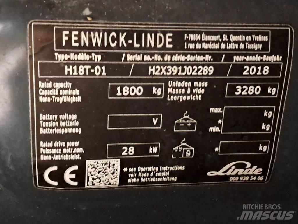 Linde H18T-01 液化石油氣LPG卡車