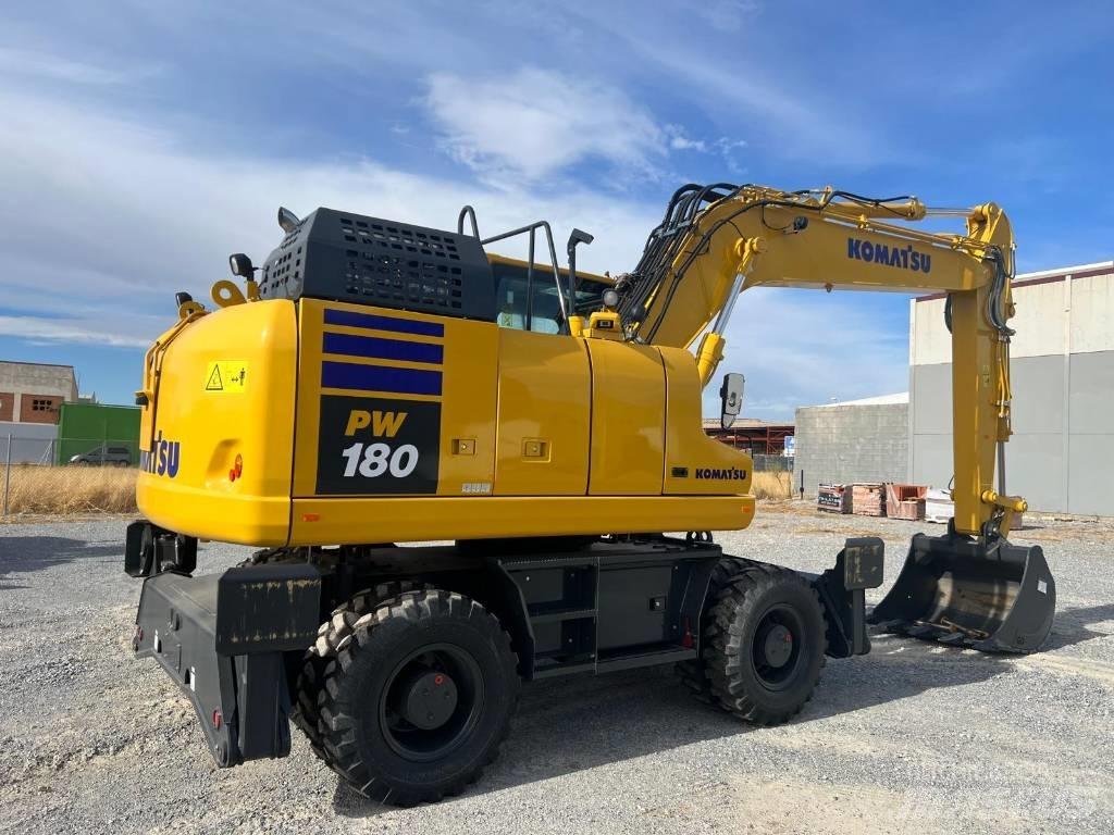 Komatsu PW 180 旋轉式挖土機/掘鑿機/挖掘機