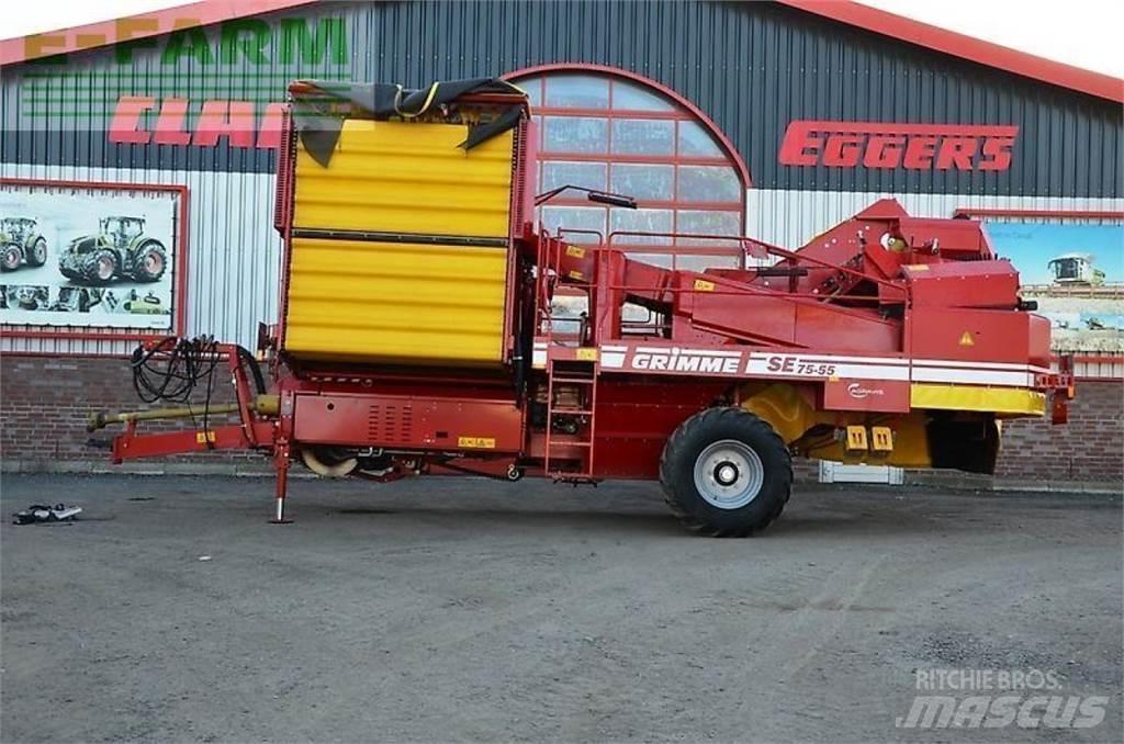 Grimme se 75-55 sb 馬鈴薯收穫機和挖掘機
