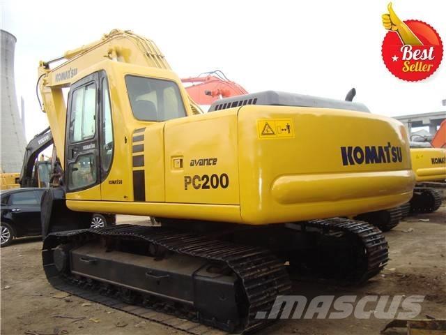 Komatsu PC 200 履帶式 挖土機/掘鑿機/挖掘機