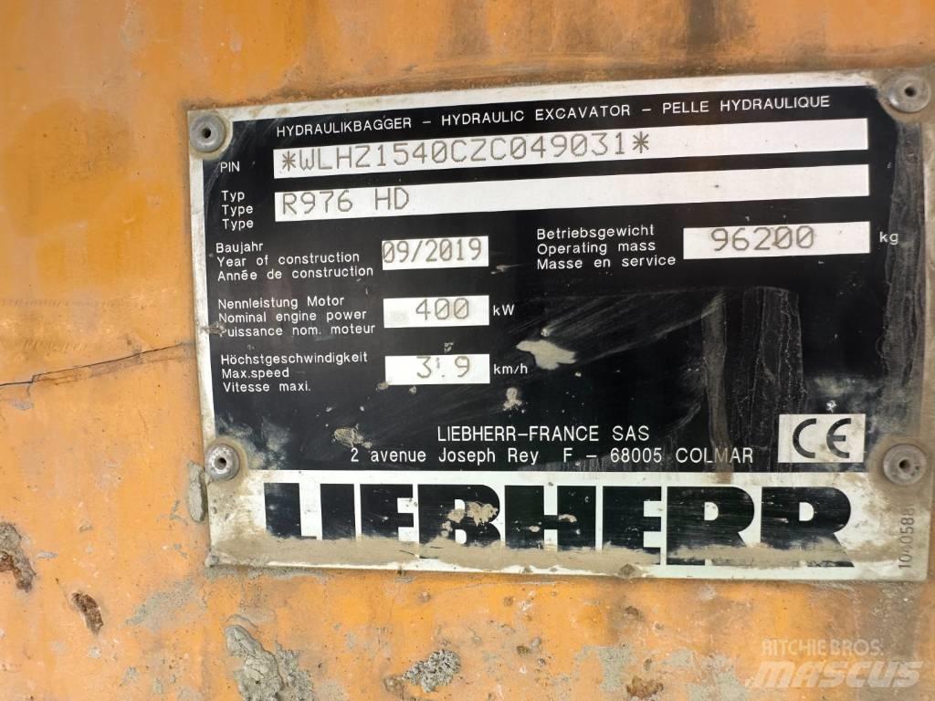 Liebherr R 976 HD 履帶式 挖土機/掘鑿機/挖掘機