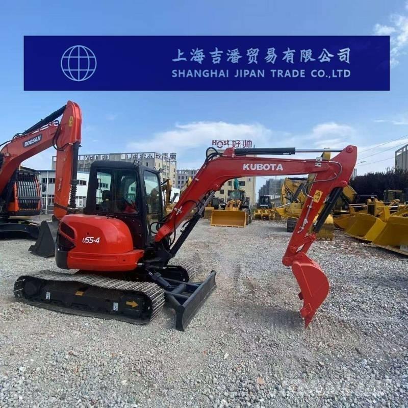 Kubota U 55-4 小型挖土機/掘鑿機<7t(小型挖掘機)