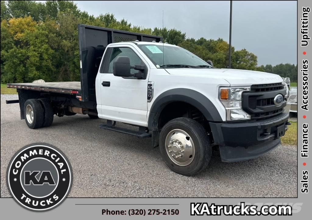 Ford F 550 XL SD 平板式/側卸式卡車