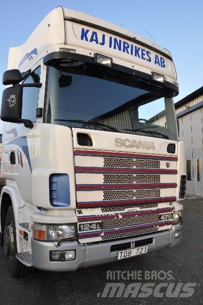 Scania 124 6X2 470 貨櫃框架卡車