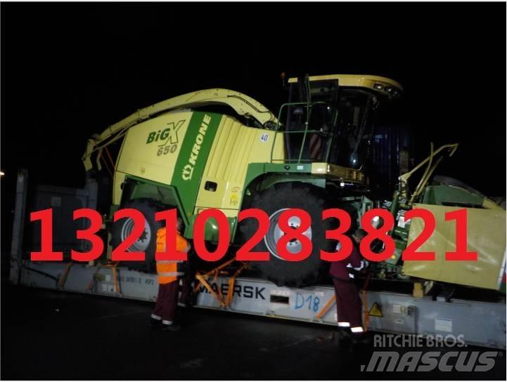 Krone BiG X 650 自走式飼料採集機
