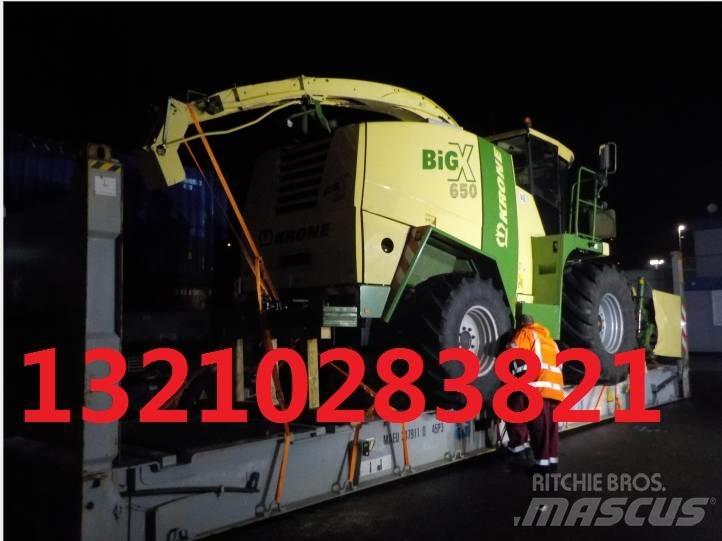 Krone BiG X 650 自走式飼料採集機