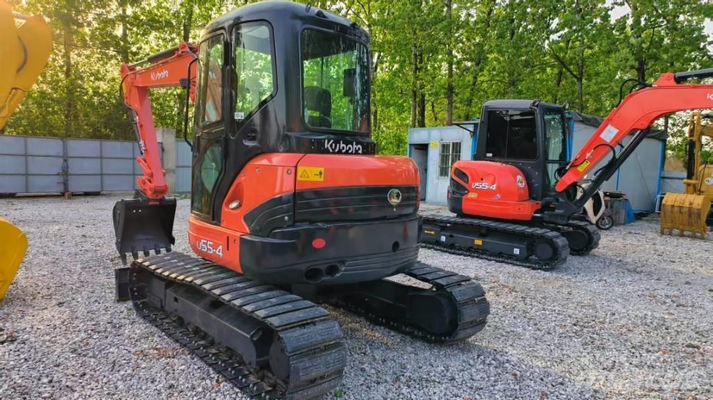 Kubota U 55-4 小型挖土機/掘鑿機<7t(小型挖掘機)