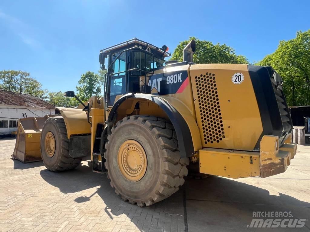 CAT 980 K  q coupler 輪胎式裝載機