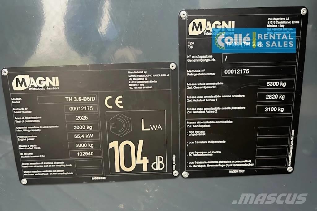 Magni TH 3.6 | 2025 伸縮臂操作車