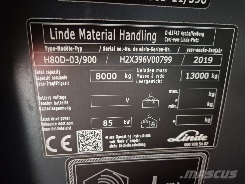 Linde H80D-03/900 柴油卡車
